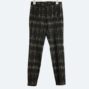 COPY - Cambio lila skinny jeggings Houndstooth side zippers size 4 cotton blend